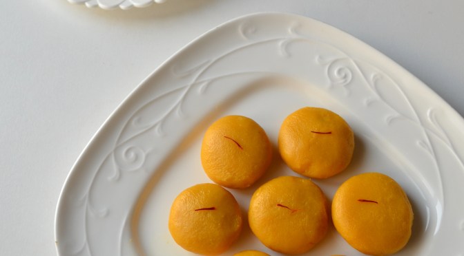 Mango Kesar Peda | Easy Peda recipe