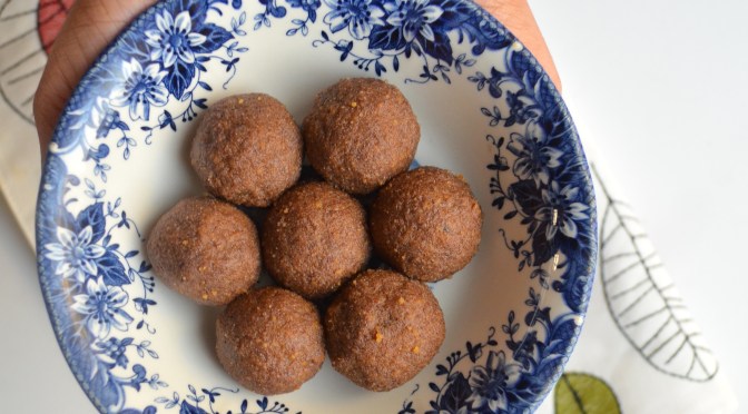 Ragi Jaggery Ladoos | Easy to make healthy ladoos