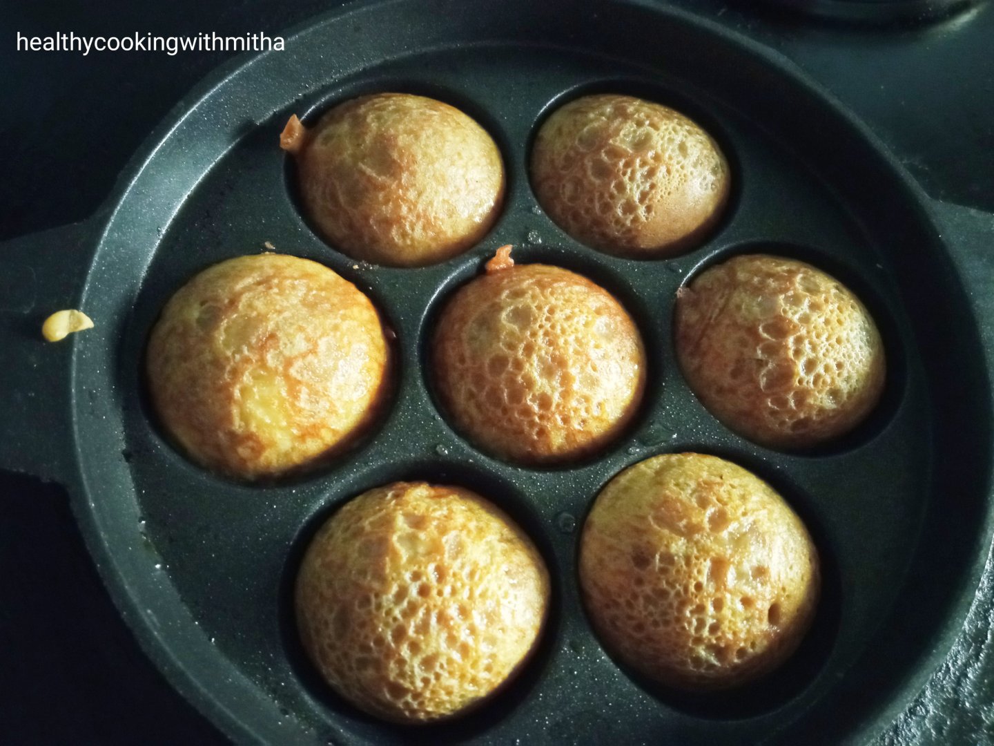 Instant Sweet Appo | Wheat Jaggery appe | Easy Sweet Paniyaram | Godu ...