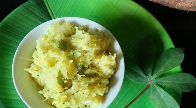 Kappa Puzhukku | Kerala style spicy mashed Tapioca